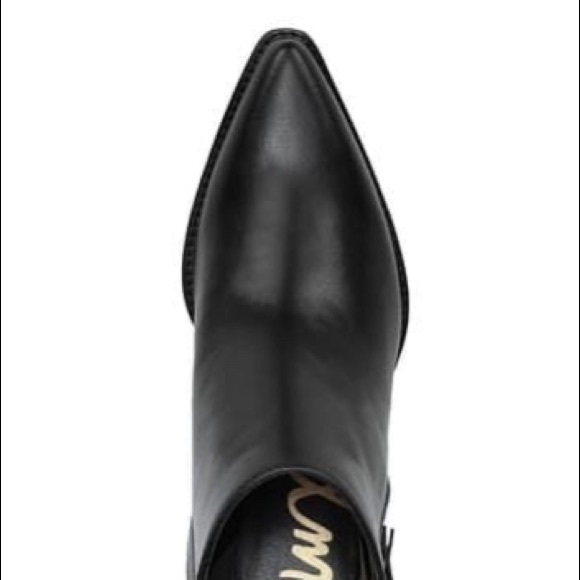 Sam Edelman ankle booties black Women size 10 boot - Picture 5 of 10